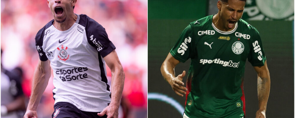 Corinthians x Palmeiras: onde assistir, horário e escalações pelo Campeonato Brasileiro