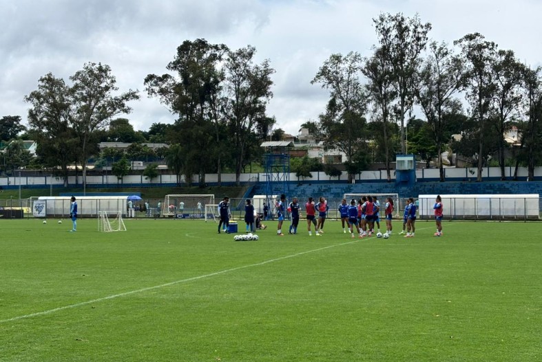 Treino do Cruzeiro (foto: Sofia Cunha/EM/D.A Press)