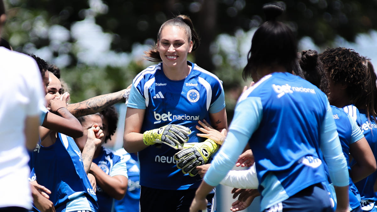 Cláudia, goleira do Cruzeiro, defenderá a Seleção Brasileira na primeira Data Fifa de 2026 (foto: Gustavo Martins/Cruzeiro)