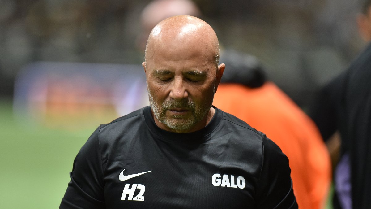 Sampaoli, técnico do Atlético (foto: Ramon Lisboa/EM/D.A. Press)