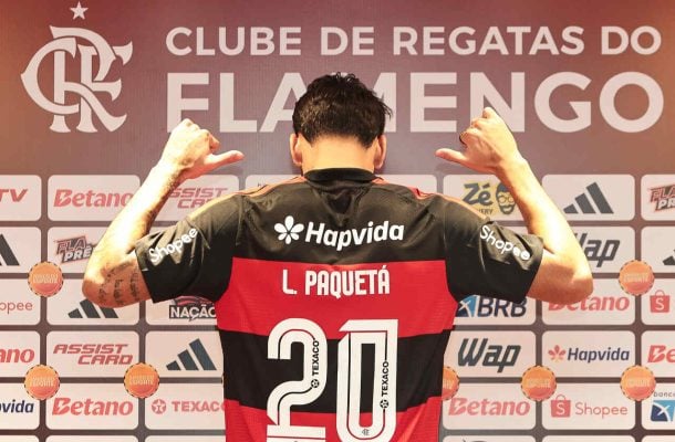 Em apresentação no Flamengo, Paquetá fala sobre julgamento e polivalência em campo