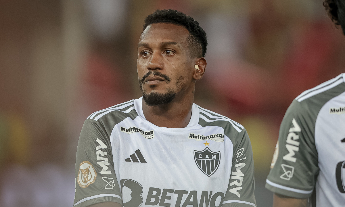 Edenilson antes de Flamengo x Atlético no Maracanã (foto: Pedro Souza/Atlético)