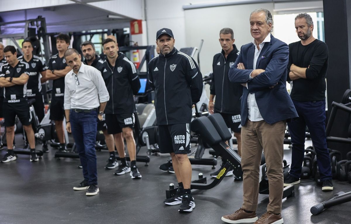 Coudet, ex-Atlético (foto: Pedro Souza / Atlético)