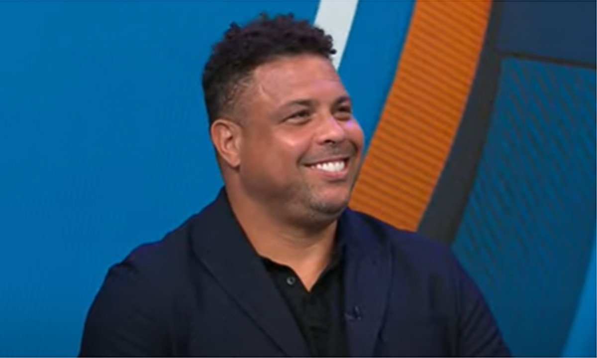 Ronaldo Fenômeno participou de programa de Galvão Bueno (foto: Reprodução/Band)