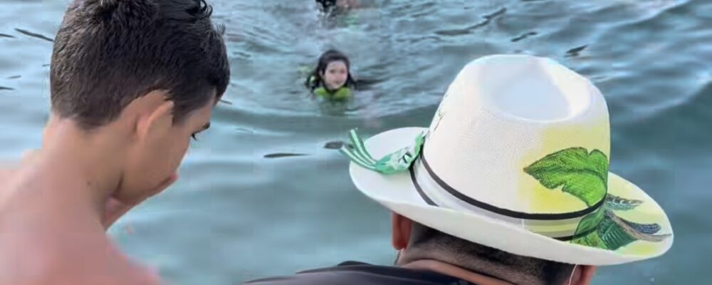 Família nada em Escarpas do Lago por foto com Hulk, ídolo do Atlético; assista