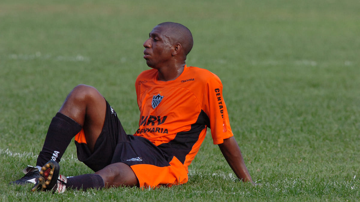 Amaral passou pelo Atlético em 2005 (foto: Jorge Gontijo/EM/D.A Press)