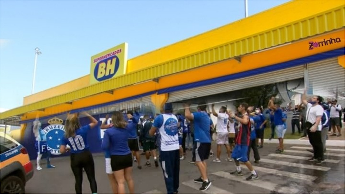 Derrota do Cruzeiro para o Botafogo rendeu memes nas redes sociais (foto: Reprodução)