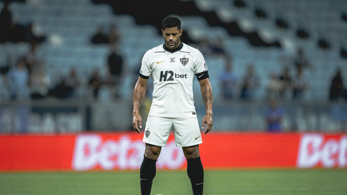 Hulk em ação no jogo Grêmio x Atlético (foto: Pedro Souza/Atlético)