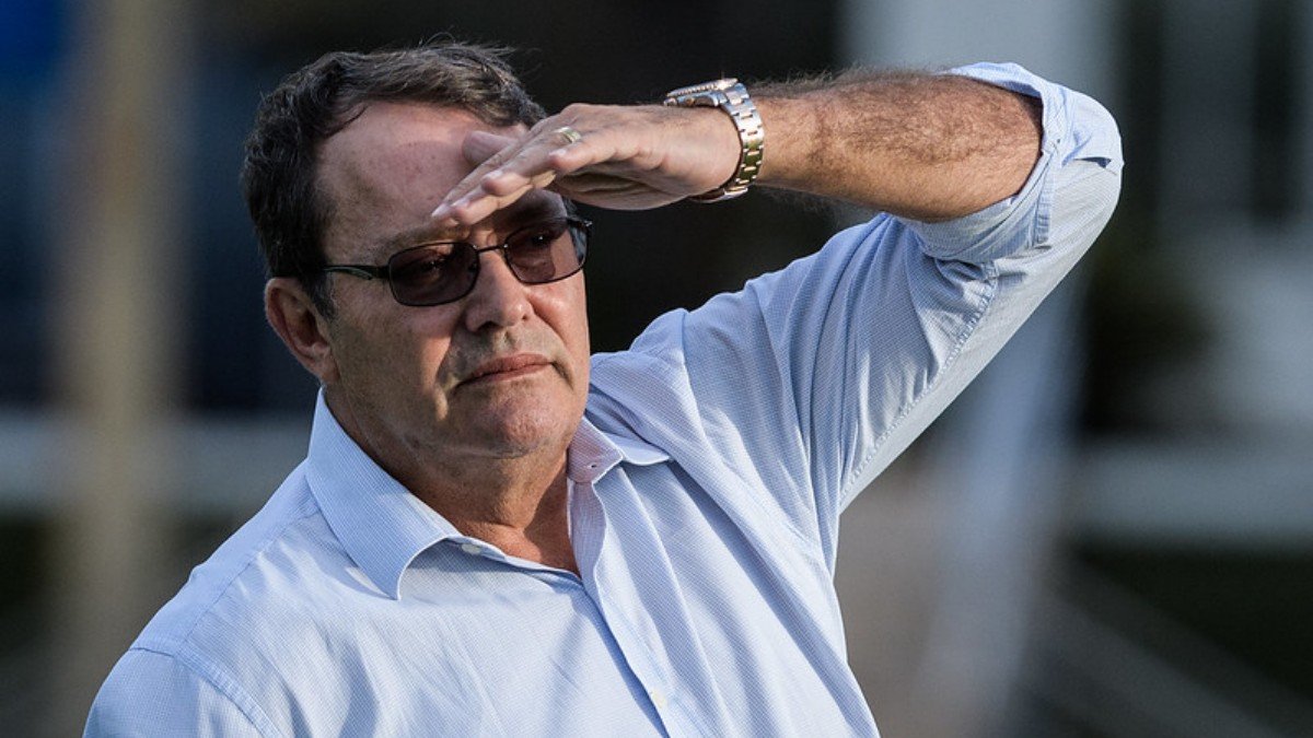 Pedro Lourenço, presidente do Cruzeiro e dono do Supermercados BH (foto: Gustavo Aleixo/Cruzeiro)