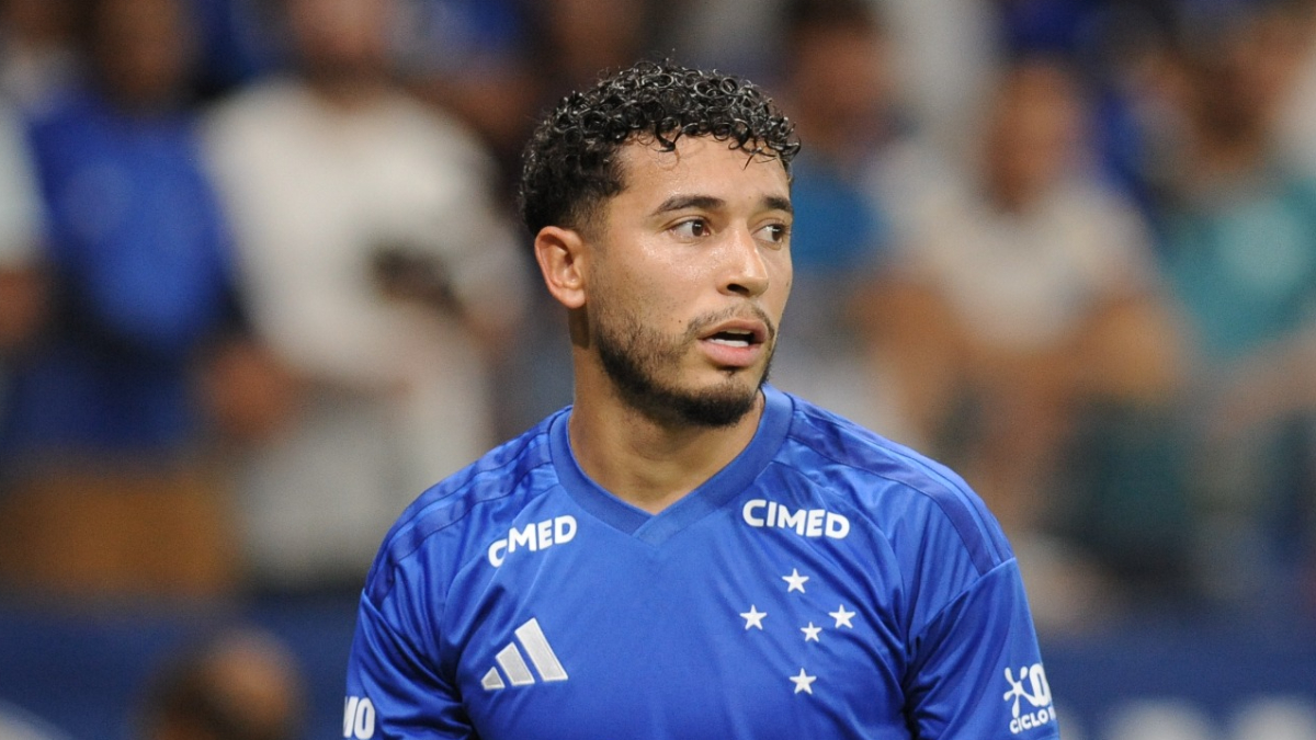 William, jogador do Cruzeiro (foto: Alexandre Guzanshe/EM/DA Press)