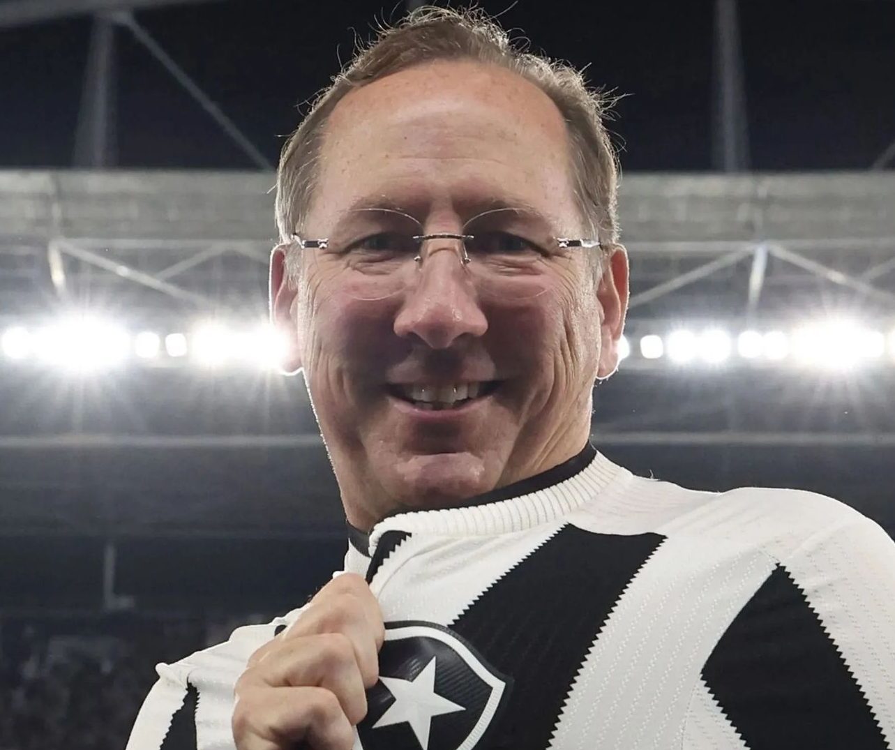 John Textor, dono da SAF do Botafogo (foto: Vítor Silva/Botafogo)