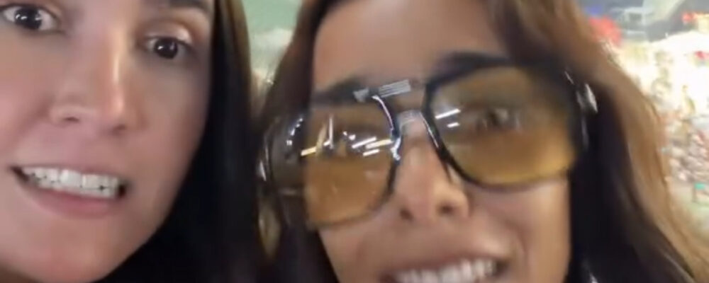 Jornalista e cantora gritam ‘Galo’ em show, e ídolo do Atlético reage