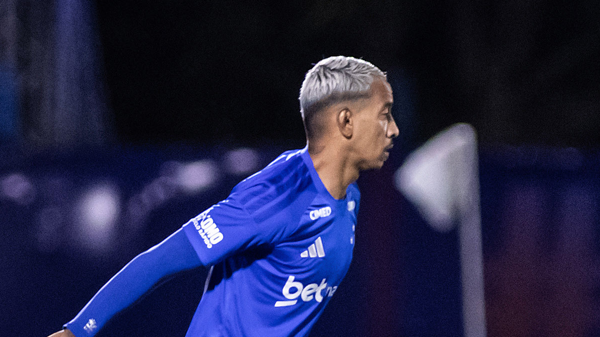 Matheus Pereira, meia do Cruzeiro (foto: Gustavo Aleixo/Cruzeiro)
