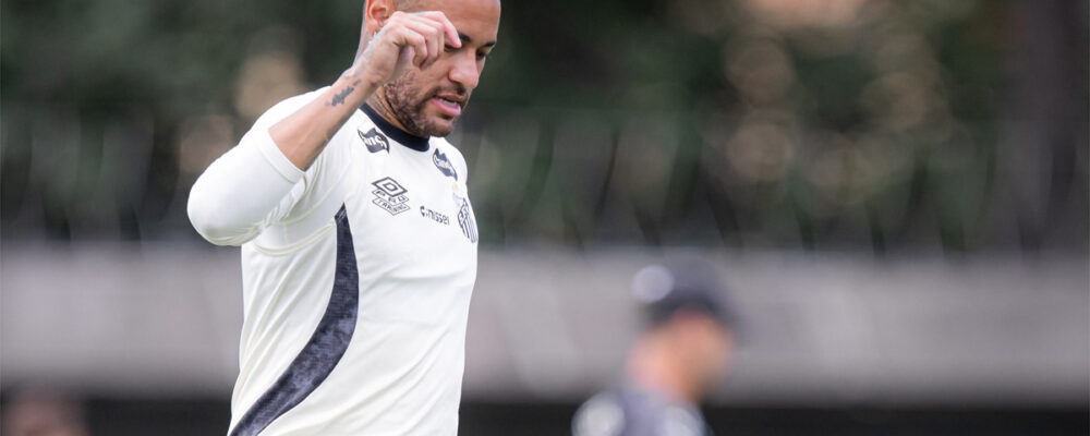 Neymar agita rede social com crítica ao gramado em Athletico-PR x Santos