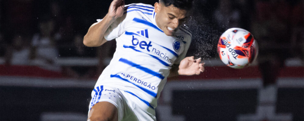 O gol de Bruno Rodrigues na reestreia pelo Cruzeiro