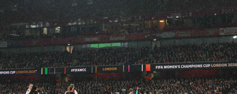 O público de Arsenal x Corinthians pela final do Mundial Feminino