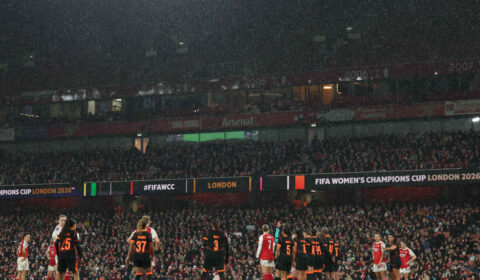 O público de Arsenal x Corinthians pela final do Mundial Feminino