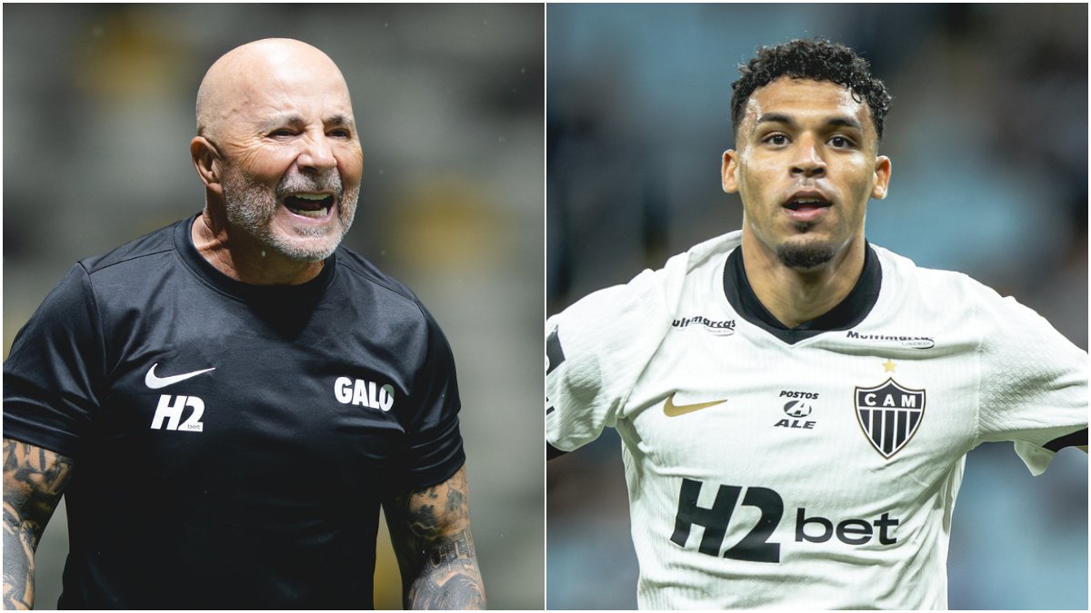 Sampaoli teve papel importante na contratação de Victor Hugo (foto: Pedro Souza/Atlético)