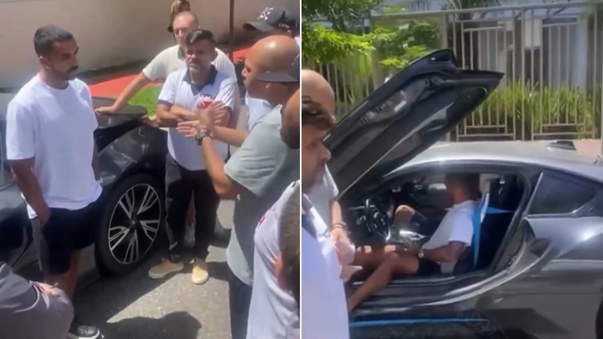 Torcedores do Vasco se irritaram com PH por causa de Neymar (foto: Reprodução)