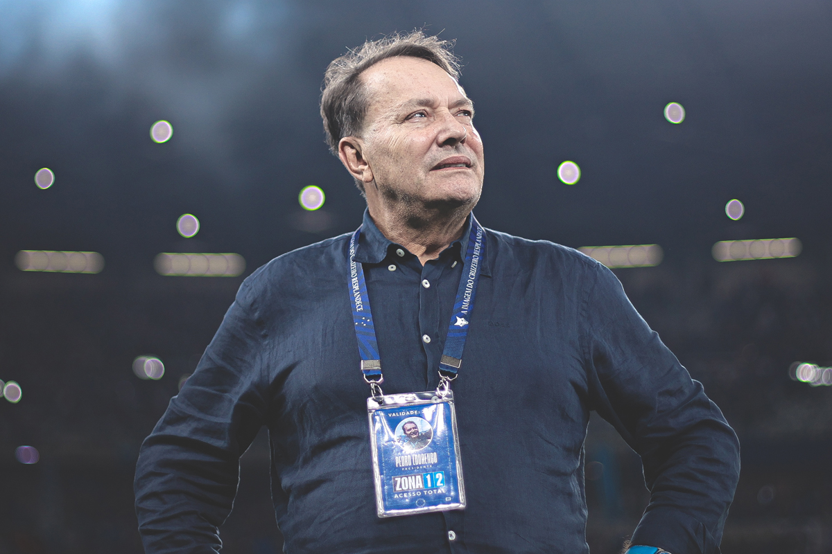 Pedro Lourenço, dono da SAF do Cruzeiro (foto: Gustavo Martins/ Cruzeiro)
