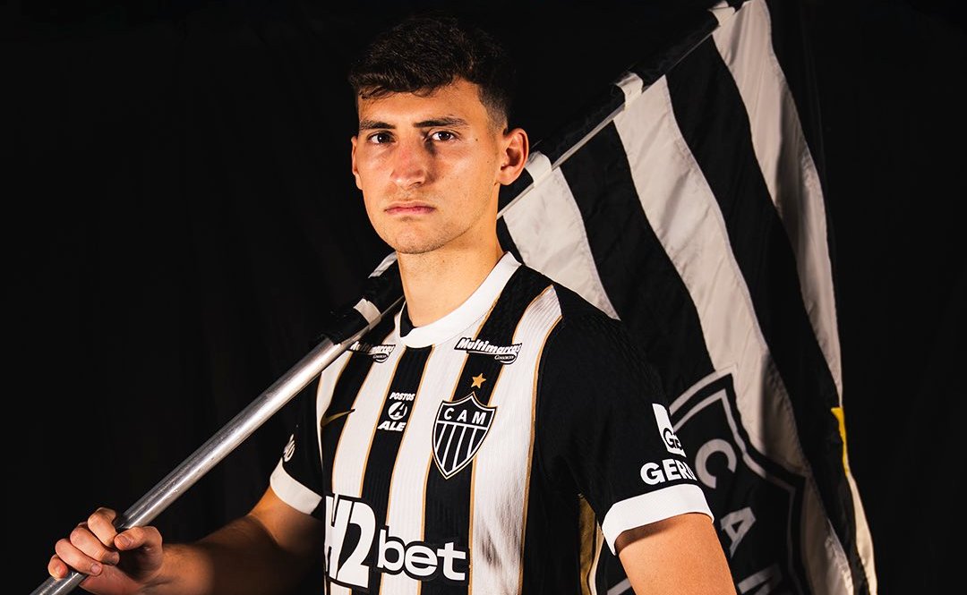 Tomás Pérez, novo volante do Atlético (foto: Divulgação/Atlético)