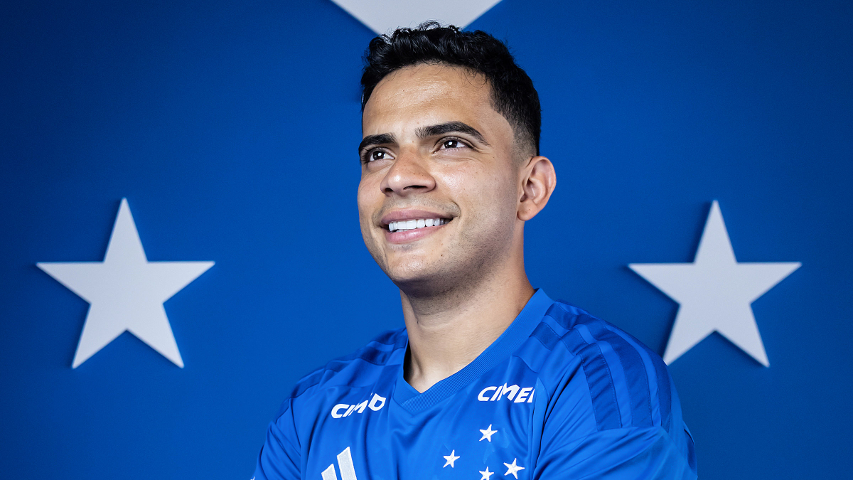 Bruno Rodrigues, jogador do Cruzeiro (foto: Gustavo Aleixo/Cruzeiro)