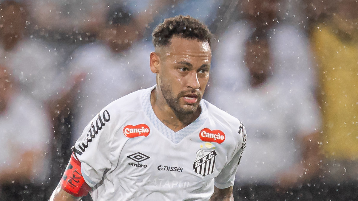 Neymar em ação durante Novorizontino x Santos (foto: Raul Baretta/ Santos FC)