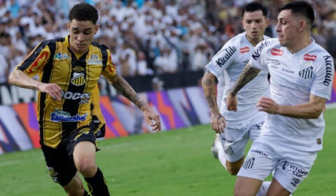 Santos leva gol nos acréscimos e é eliminado pelo Novorizontino no Paulistão