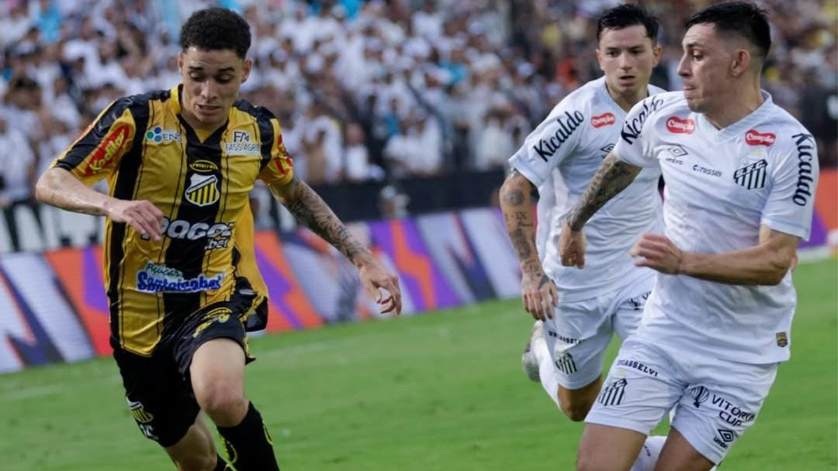 Novorizontino venceu o Santos por 2 a 1 (foto: Juan Rodrigues/Novorizontino)