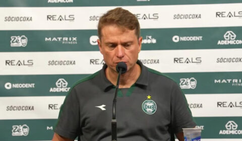 Seabra cita cinco componentes que fizeram o Coritiba vencer o Cruzeiro