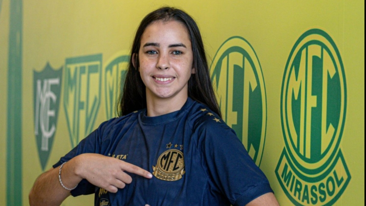 Letícia Fernanda, nova técnica do Sub-15 feminino do Mirassol (foto: JP Pinheiro/Agência Mirassol)