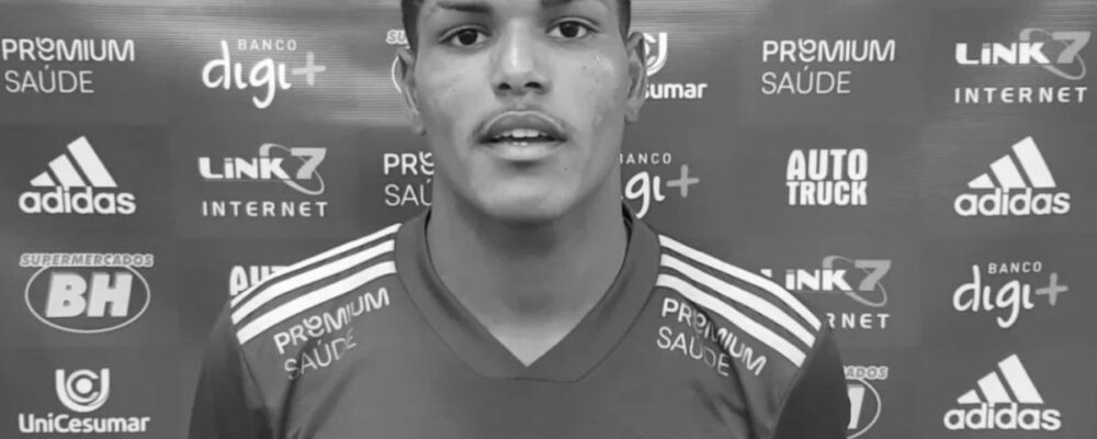 Time mineiro se pronuncia sobre morte de Vitão, ex-Cruzeiro
