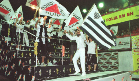 Título do Atlético já foi tema de desfile de escola de samba multicampeã