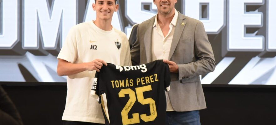 Tomás Pérez revela motivo do acerto com o Atlético: ‘Sempre protagonista’