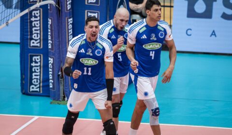 Vôlei: Cruzeiro bate Minas, vai à final do Sul-Americano e garante vaga no Mundial