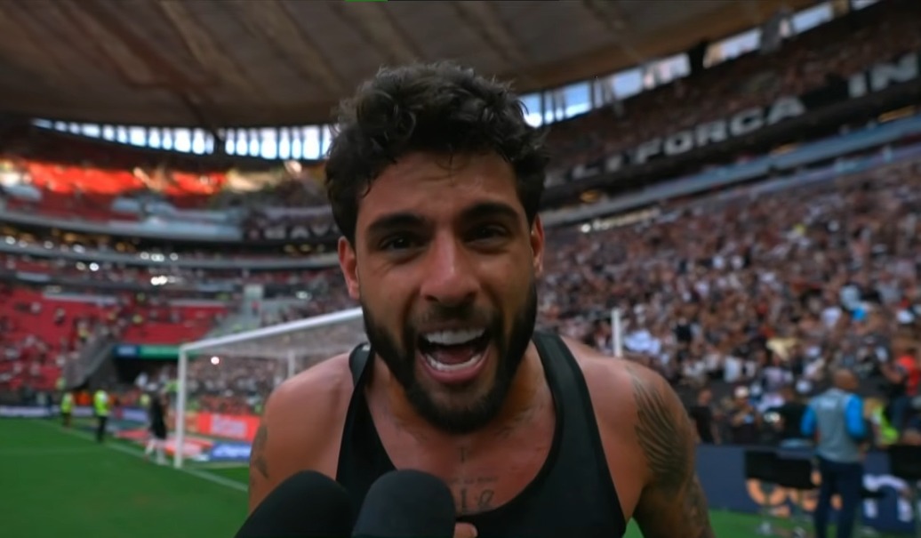 Yuri Alberto, do Corinthians, desabafa após final da Supercopa do Brasil (foto: Reprodução/GETV)