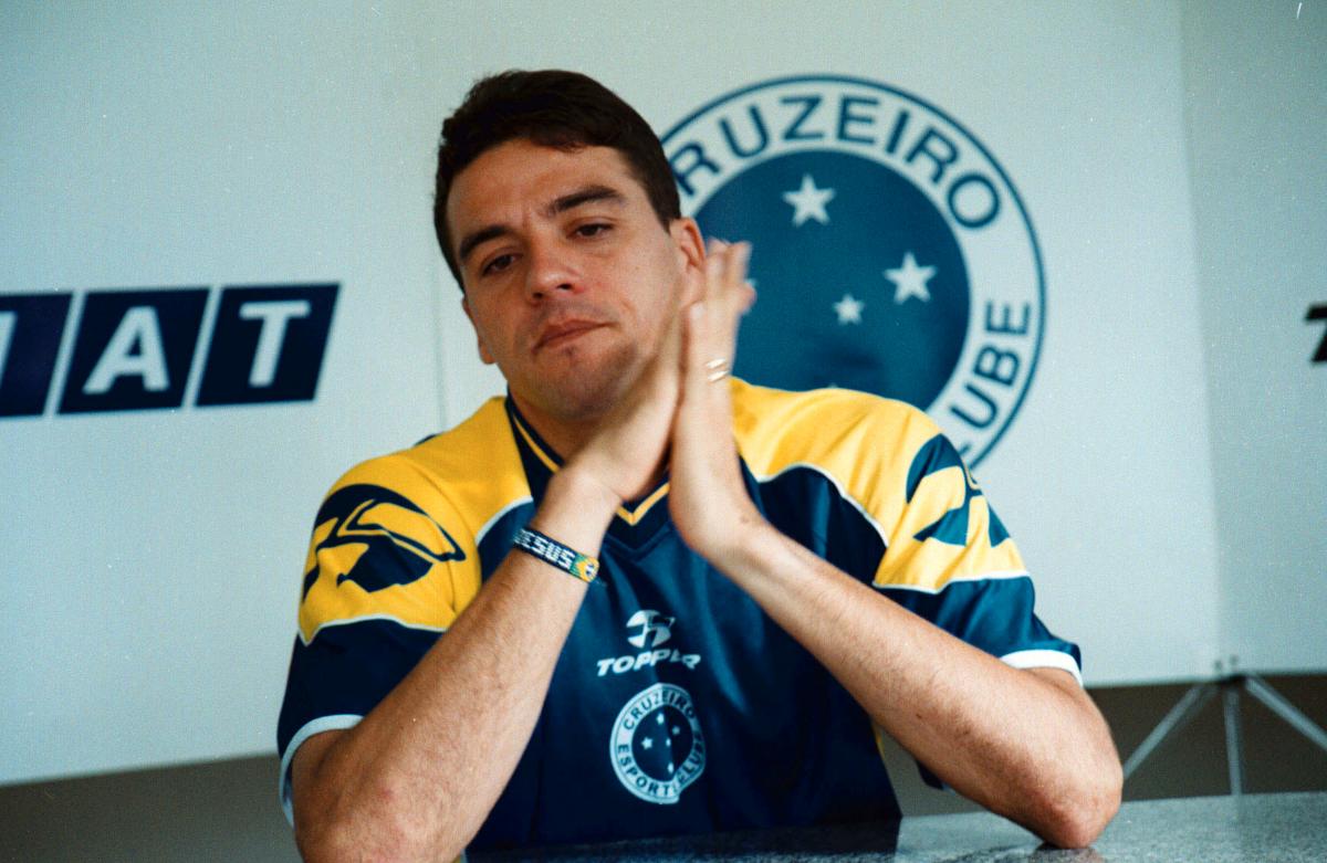 Sem André, o Cruzeiro contratou o goleiro Bosco para a temporada 2001 - (foto: Paulo Filgueiras/Estado de Minas - 08/01/2001 )