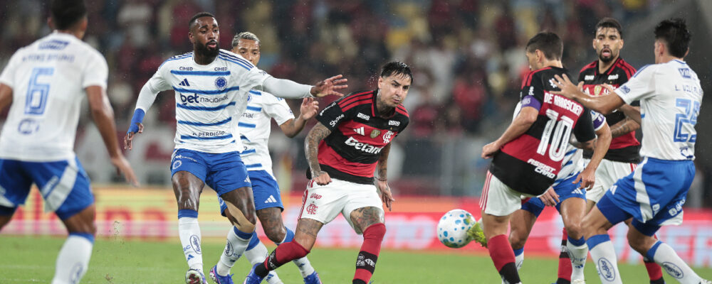 A impressionante sequência perdida pelo Flamengo diante do Cruzeiro