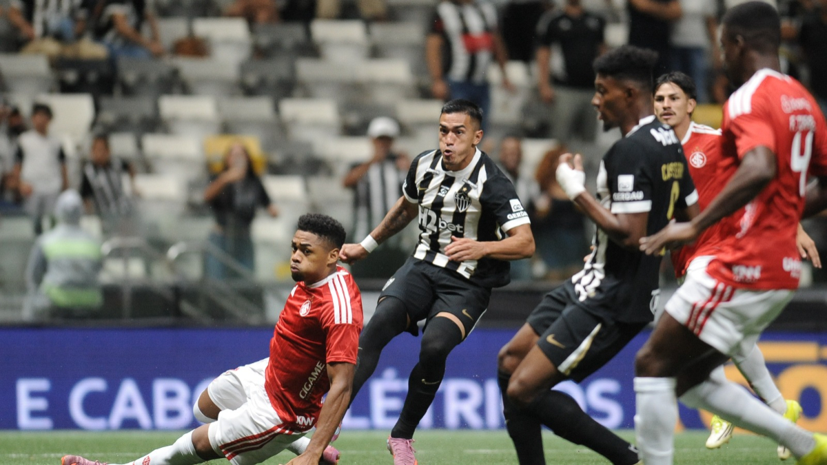 Atlético x Internacional: Cuello marca gol ‘relâmpago’; assista