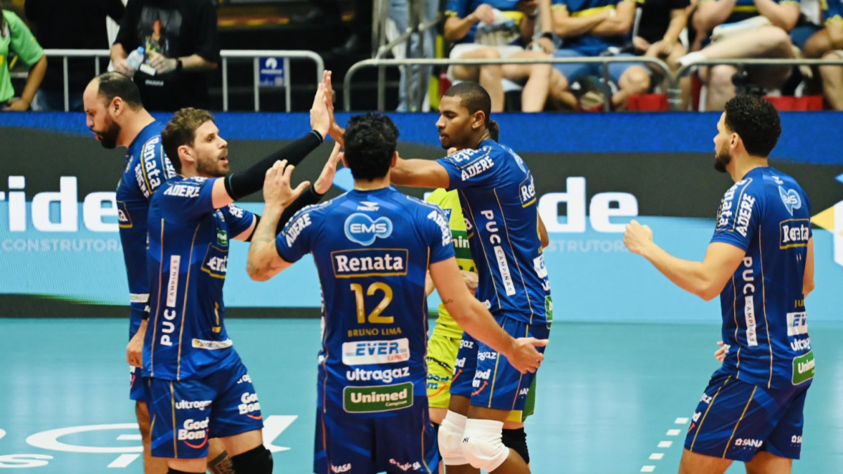 Campinas vence Cruzeiro de virada e é campeão da Copa Brasil de Vôlei