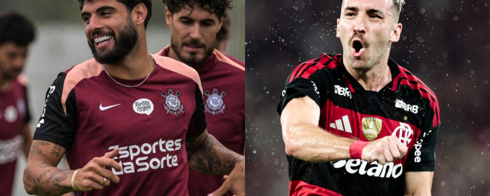 Corinthians x Flamengo: onde assistir, horário e escalações pelo Brasileirão