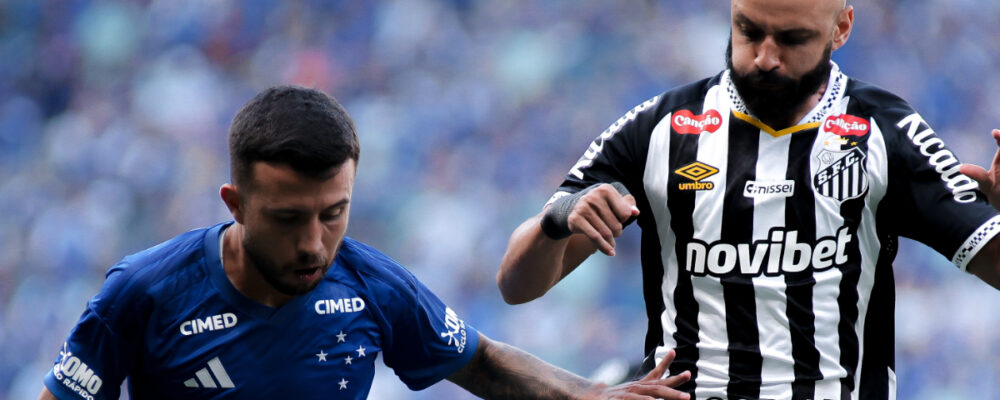 Cruzeiro empata com Santos no Mineirão e segue na lanterna sem vencer