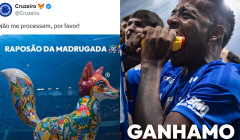 Cruzeiro faz série de provocações ao Atlético com memes: ‘Cisca’