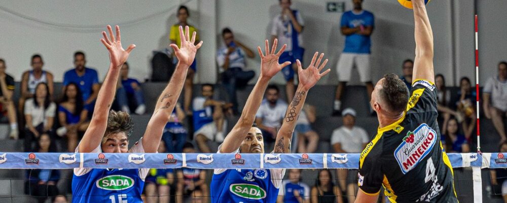 Cruzeiro x Praia na semifinal da Copa Brasil de Vôlei: horário e onde assistir