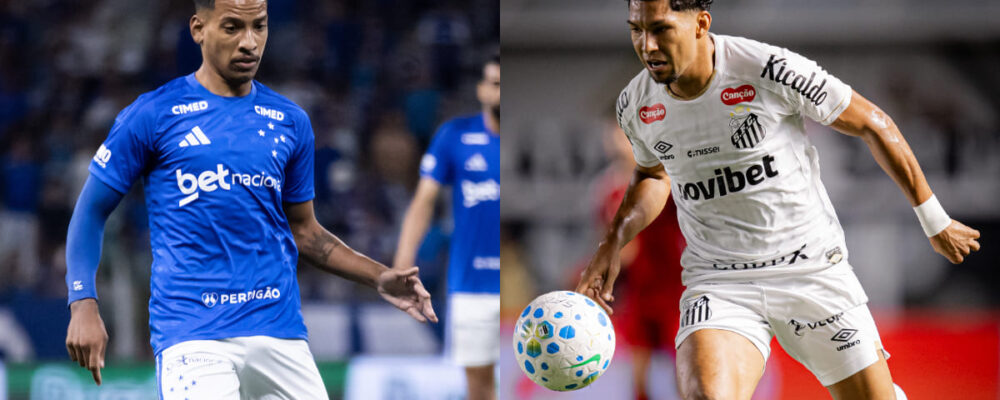 Cruzeiro x Santos: onde assistir ao vivo e escalações pelo Brasileiro
