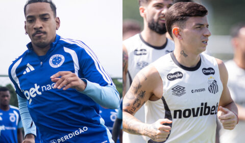 Cruzeiro x Santos: prováveis escalações e desfalques pelo Brasileiro