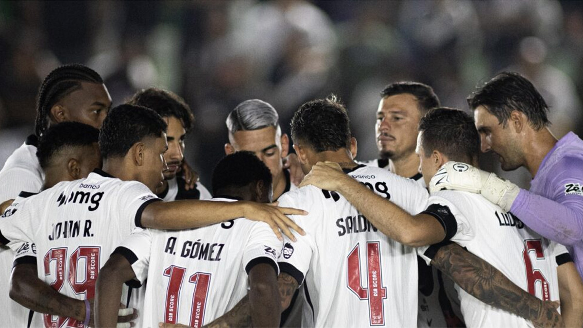 Definido o grupo do Vasco na Copa Sul-Americana