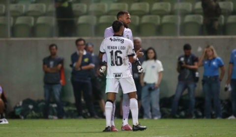 Jogador do Atlético chora, cita drama familiar e dedica classificação