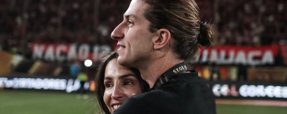 Esposa de Filipe Luís revela mágoa com demissão de técnico do Flamengo: ‘Injustiça’