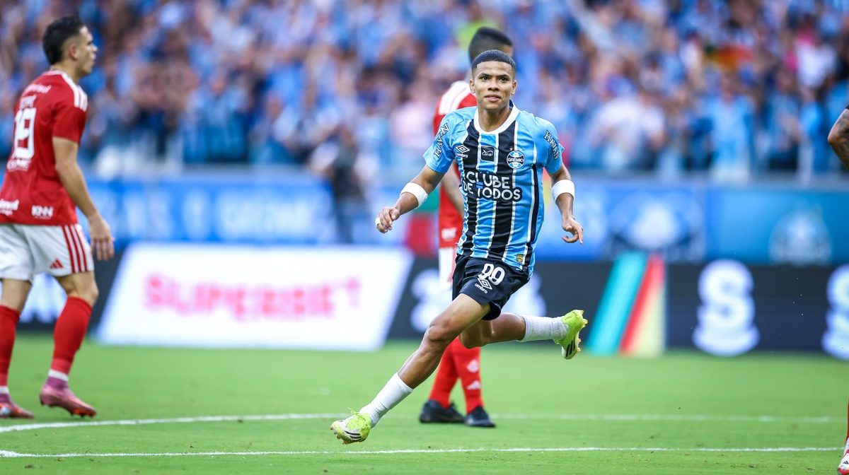 Grêmio bateu o Inter por 3 a 0 (foto: LUCAS UEBEL/GREMIO FBPA)